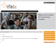 Tablet Screenshot of facilitacion.org